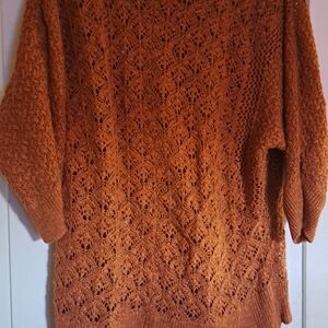 Maurices Women's Burnt Orange Knit Top